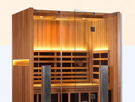Infrared therapy sauna